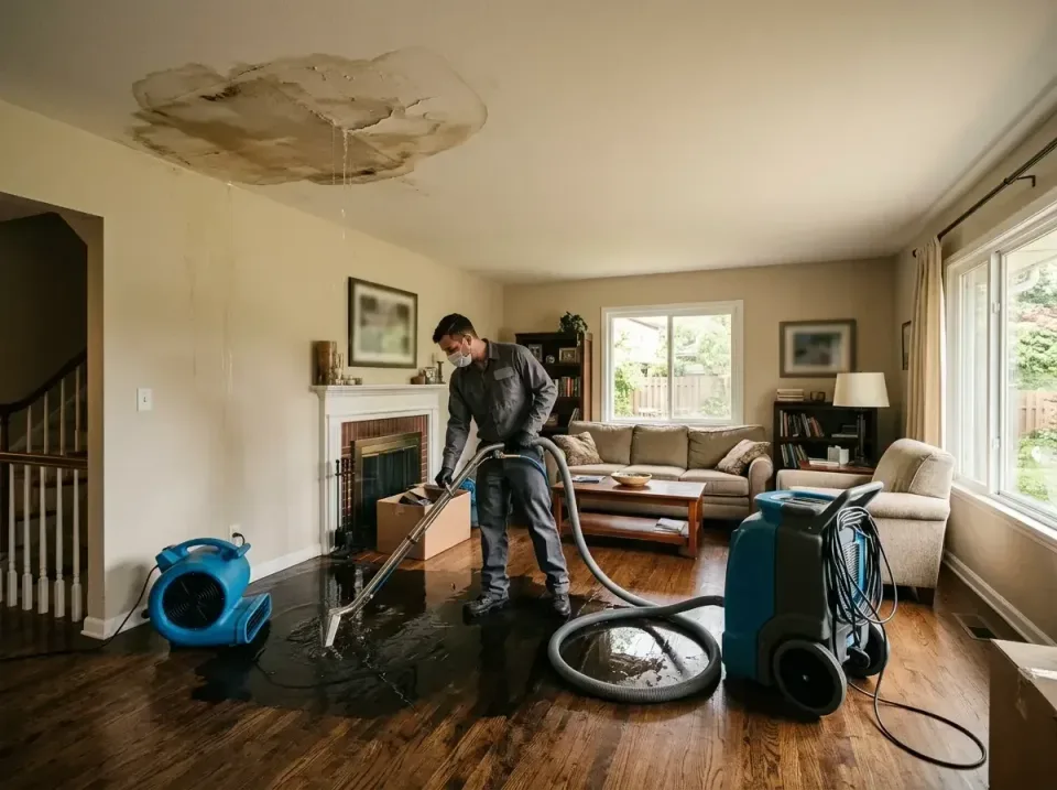 attic-pipe-burst-ceiling-drip-008 — frequently asked questions, Water Damage Restoration & Carpet Care in Crystal, MN